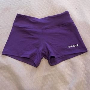 Fat bar athletic shorts